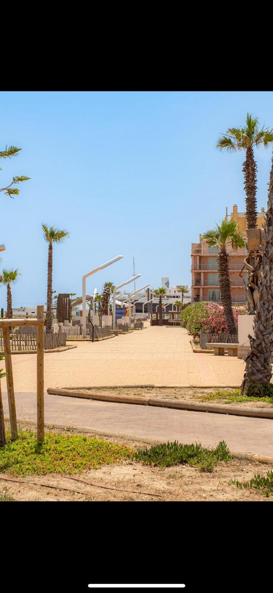Agreable Studio Les Pieds Dans L'Eau Le Barcares Exterior photo